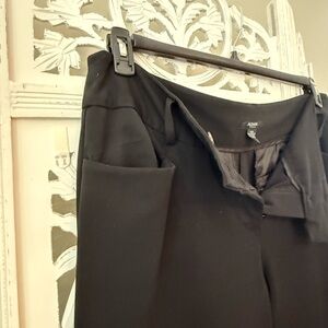 Alfani Black Trousers Classic Straight-Leg Style 16W